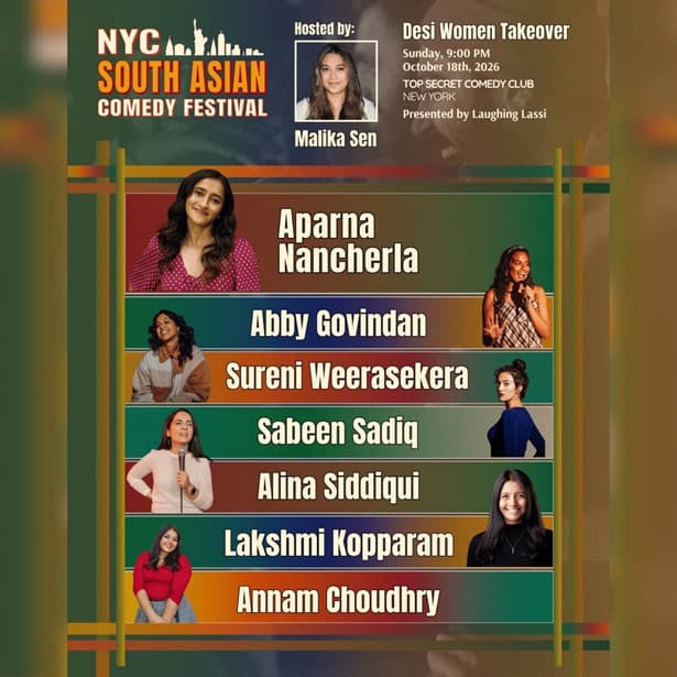 NYC South Asian Comedy Festival: Desi Women Takeover