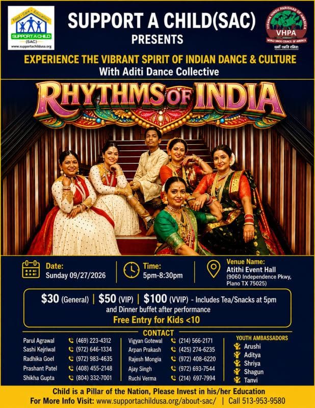 Rhythms of India - Indian Dance & Culture Performance