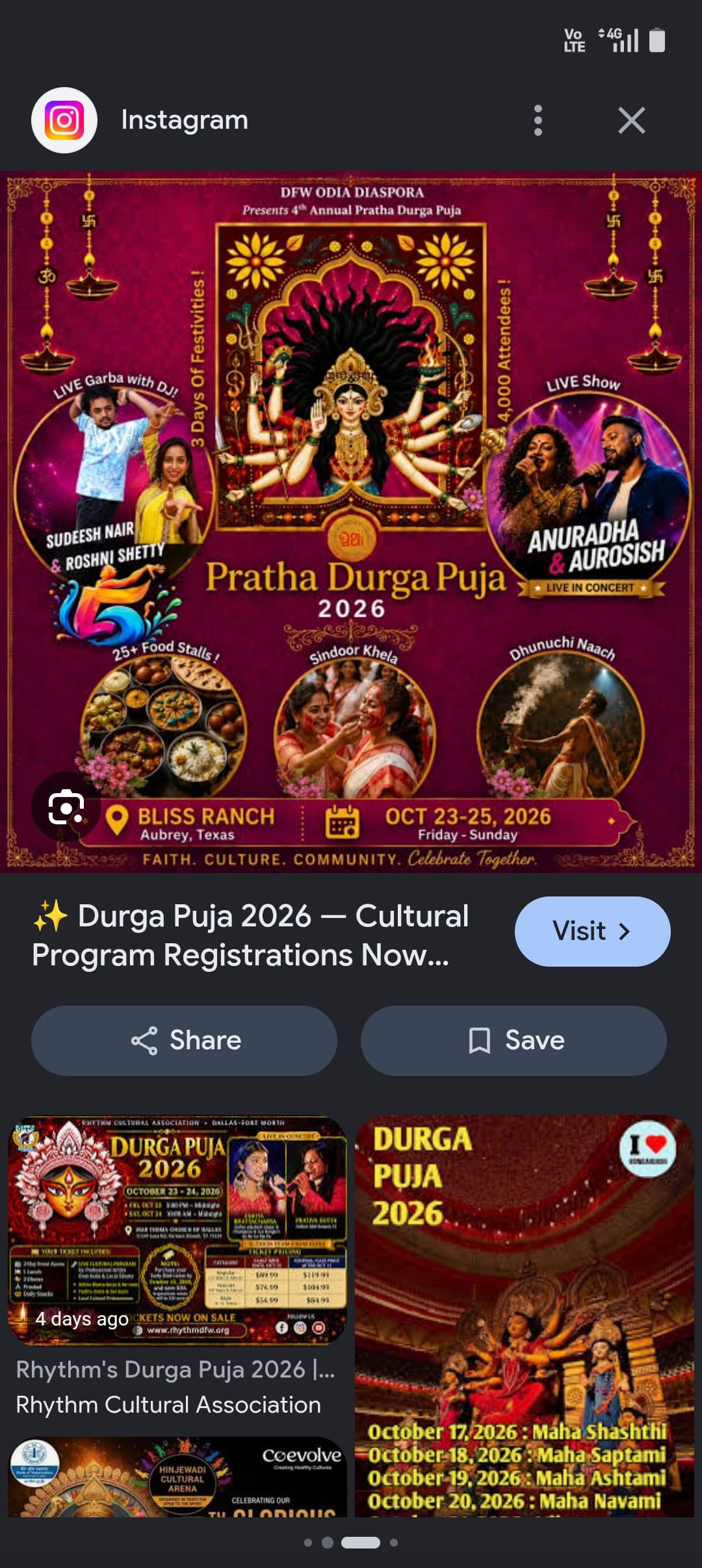 Pratha Durga Puja 2026
