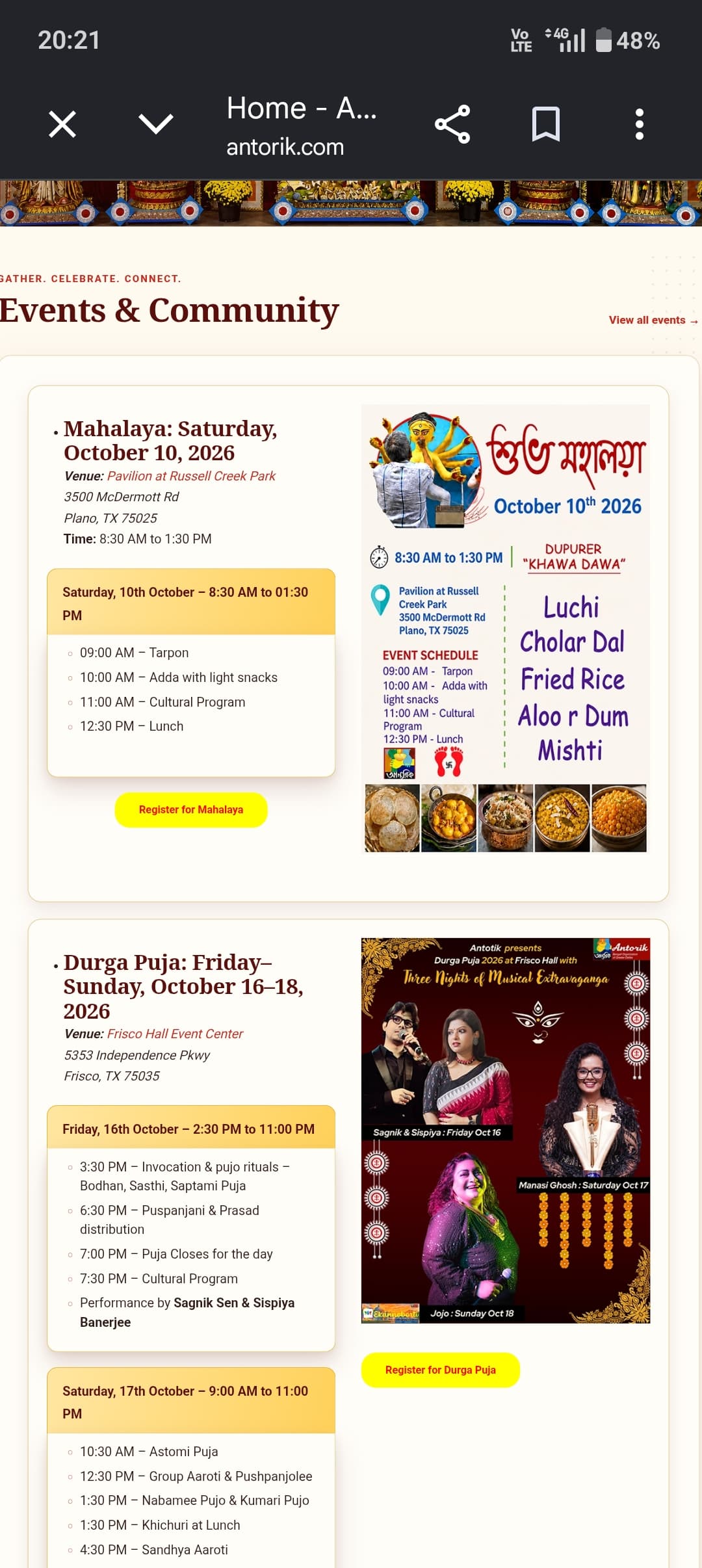 Mahalaya 2026