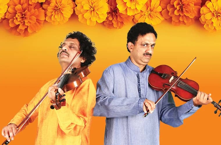 Indian Classical Recital: Violin Maestros Dr. Mysore Manjunath & Mysore Nagaraj