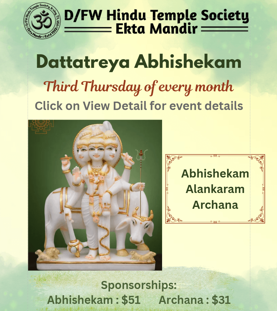 Dattatreya Abhishekam